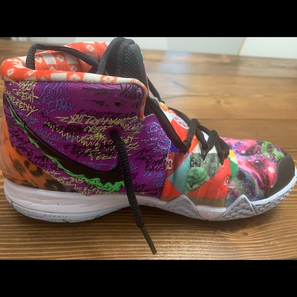 Nike Shoes Rare Nike Kyrie Mismatched Basketball Sneakers Poshmark